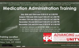 CPC Medication Administration Training in English