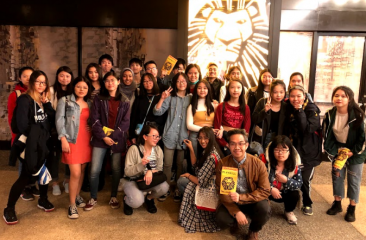Learn.Dream.Advocate.Lead) at the High School for Dual Language and Asian Studies went to see the Lion King on Broadway over Spring Break